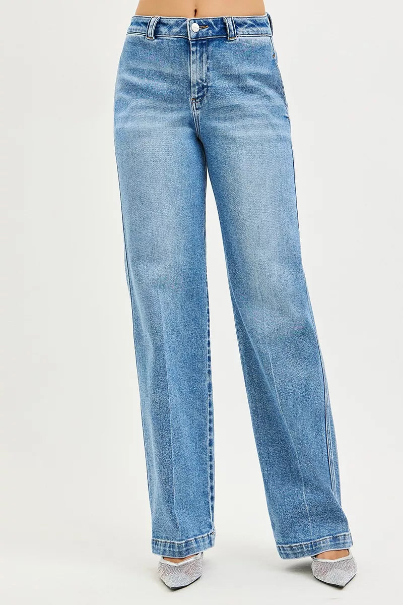 00d5e8b35a744f32941d527d9810f1f7-Max-Origin RISEN Slouchy Straight Jeans - Image 1