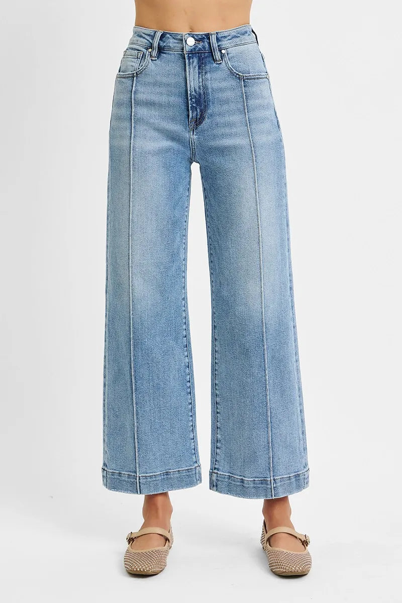 4acc2280bca745c08f2d9965eb671b5a-Max-Origin RISEN Full Size High Rise Crop Wide Leg Jeans Plus Size - Image 1
