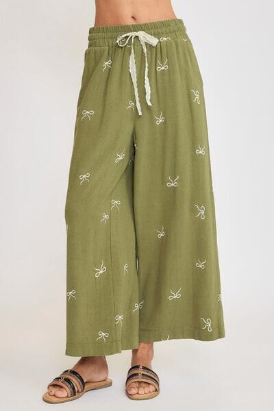4e35f7d2-1536-4b12-8806-fc92e441299d-Min Umgee Full Size Lace Drawstring Embroidered Bow Wide Leg Pants Plus Size - Image 1