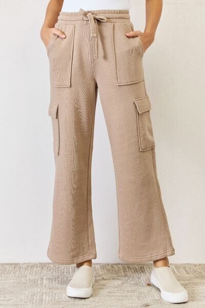4f4748dd-9e03-4954-9f67-aa47e13c9153-Min RISEN High Waist Cargo Wide Leg Pants - Image 1