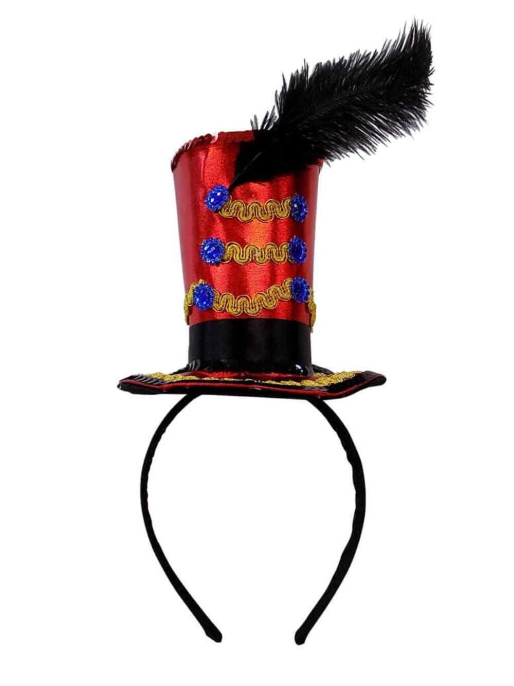 Ears_Circus Circus Ringmaster or Greatest Showman Headband, Kid or Adult Costume Accessories Individual or Wholesale Bulk Multipack - Image 1