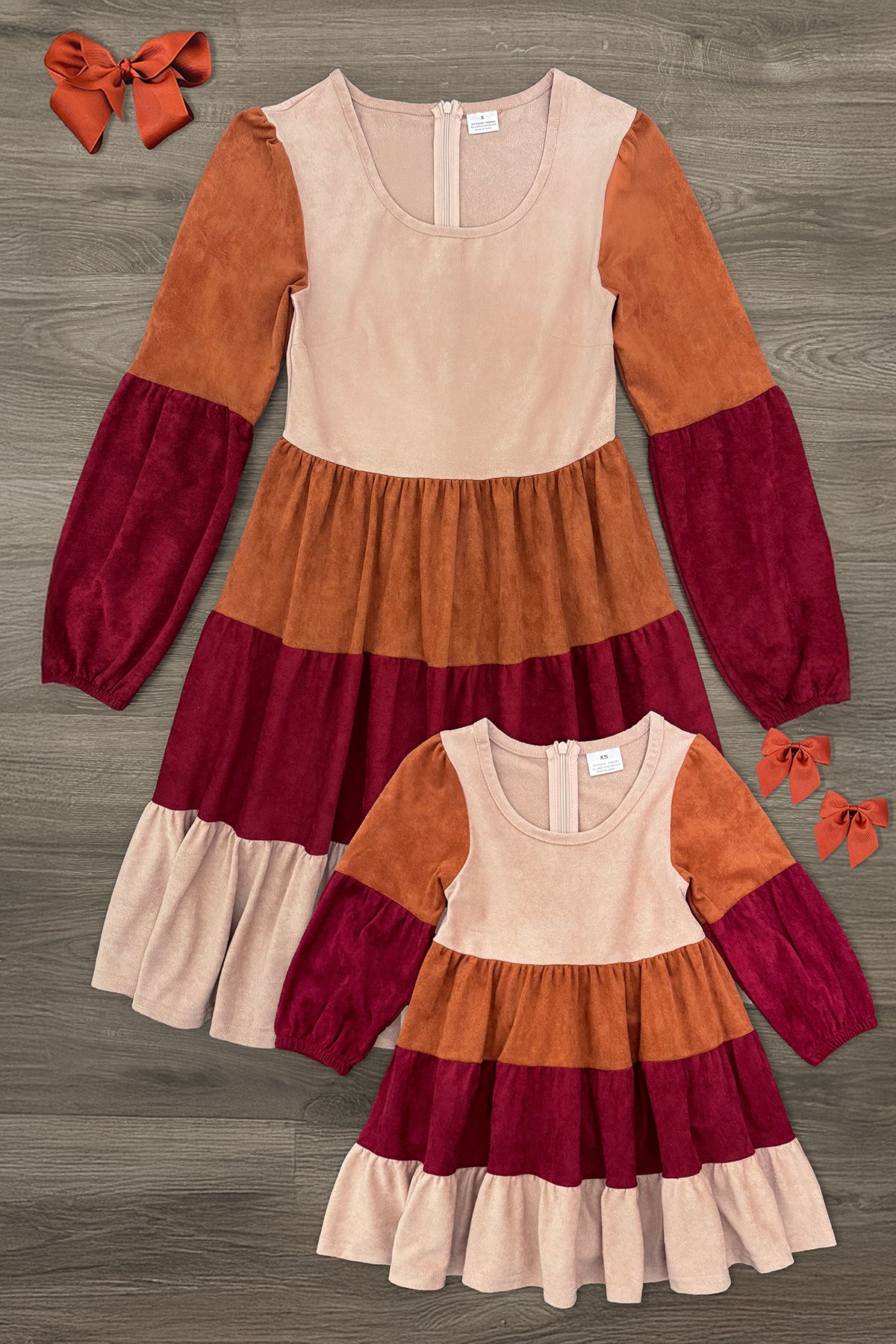 FallSuedeDressmomandme Mom & Me - Fall Suede Dress - Image 1