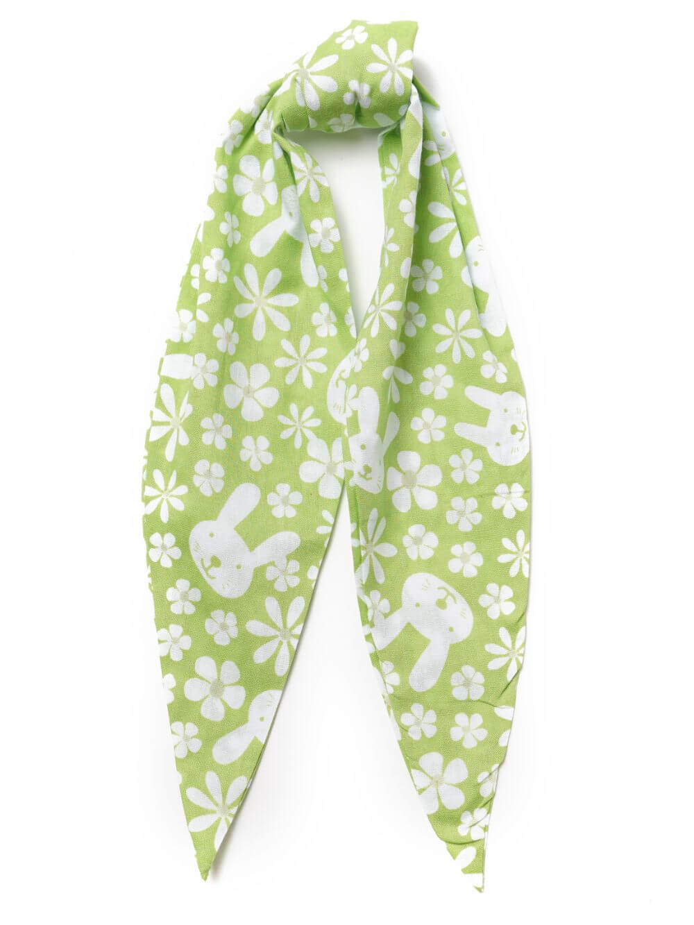 HairWrap-SkippySpringRabbit Hair Wrap - Skippy Spring Rabbit - Image 1