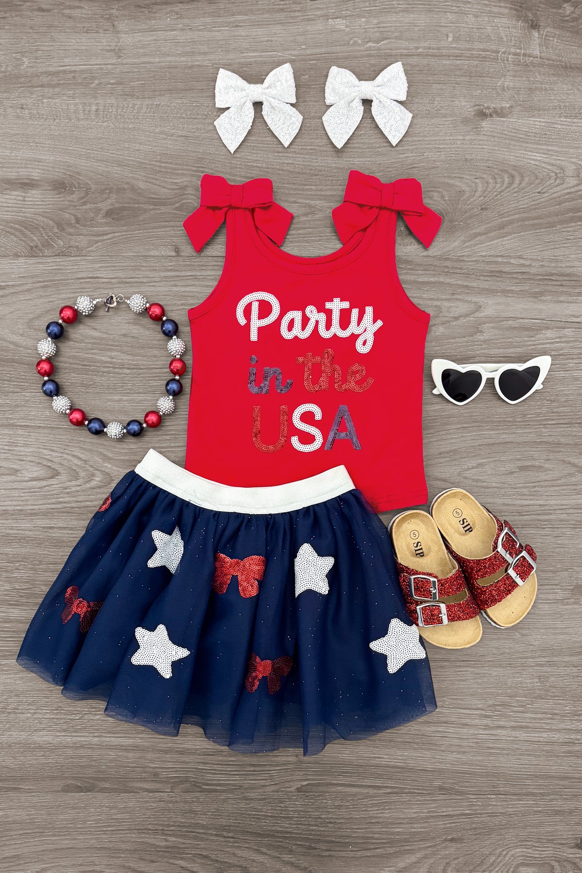 IMG_1502-Edit-Edit "Party In The USA" Skirt Set - Image 1