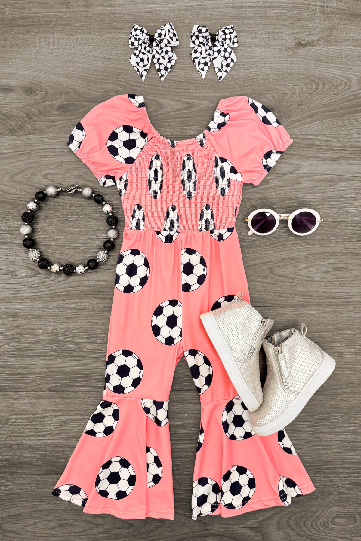 IMG_4287-Edit-Edit Pink Soccer Ball Jumpsuit - Image 1