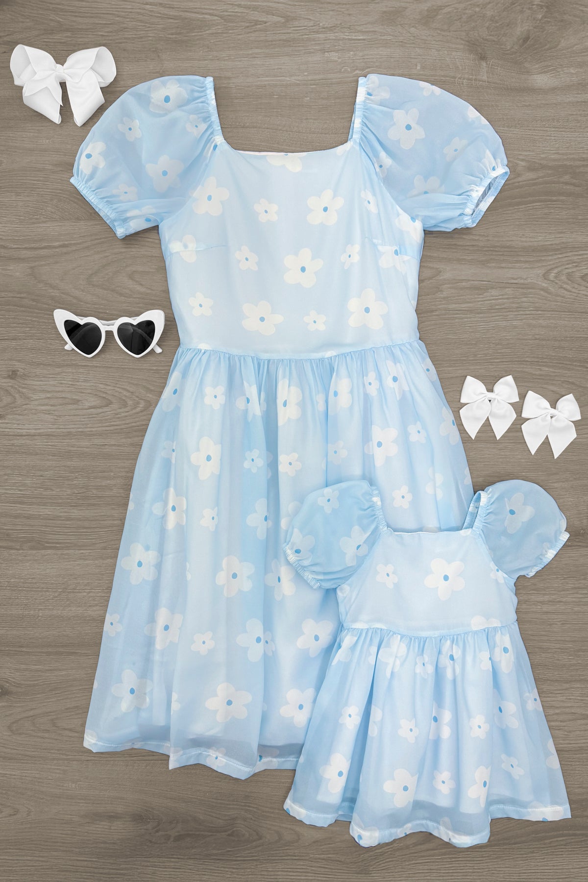 IMG_6132-Edit-Edit Mom & Me - Flower Print Dress - Image 1