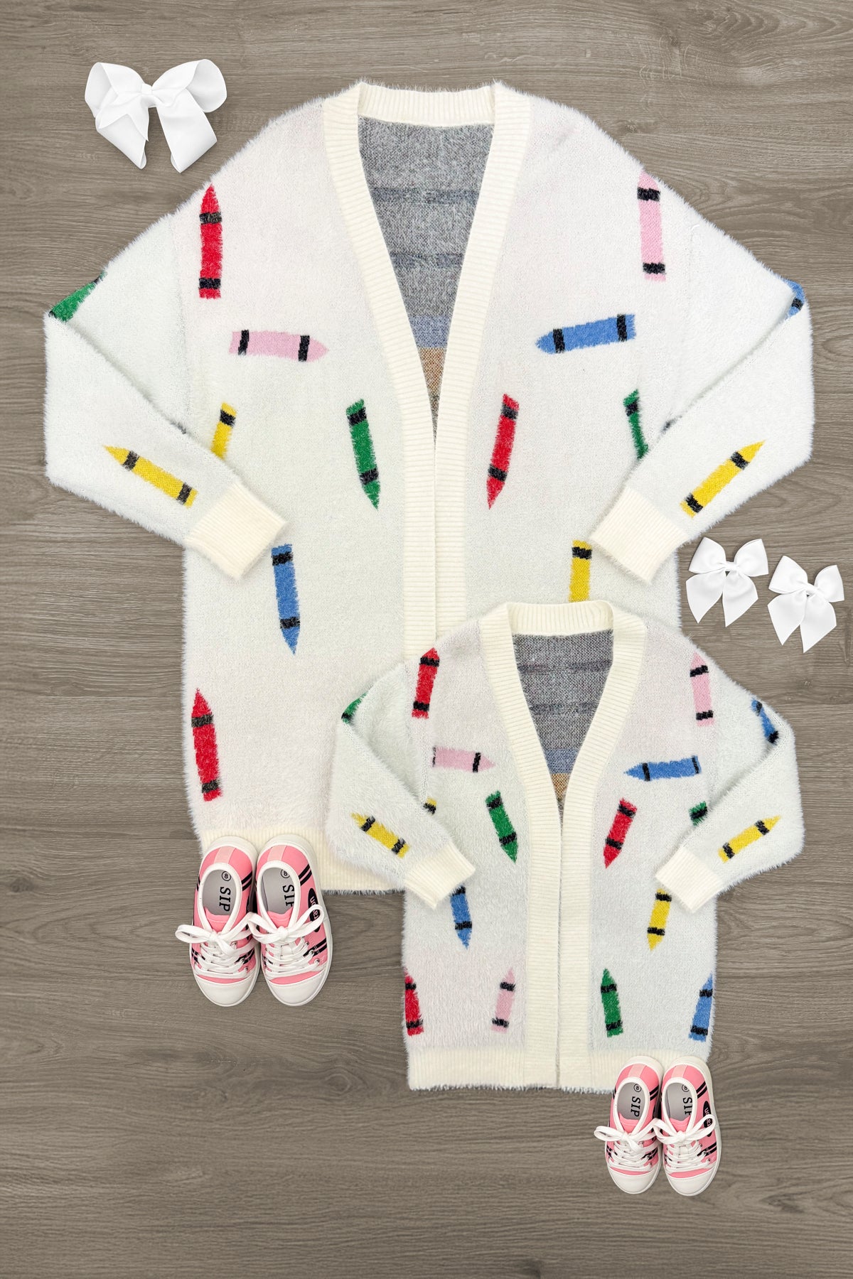 IMG_6237-Edit Mom & Me - Crayon Cardigan - Image 1