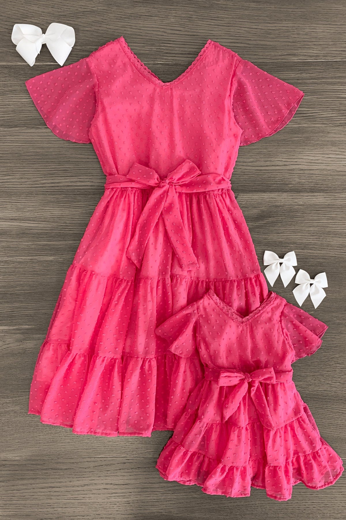 IMG_8770-Edit Mom & Me - Swiss Dot Dress - Image 1