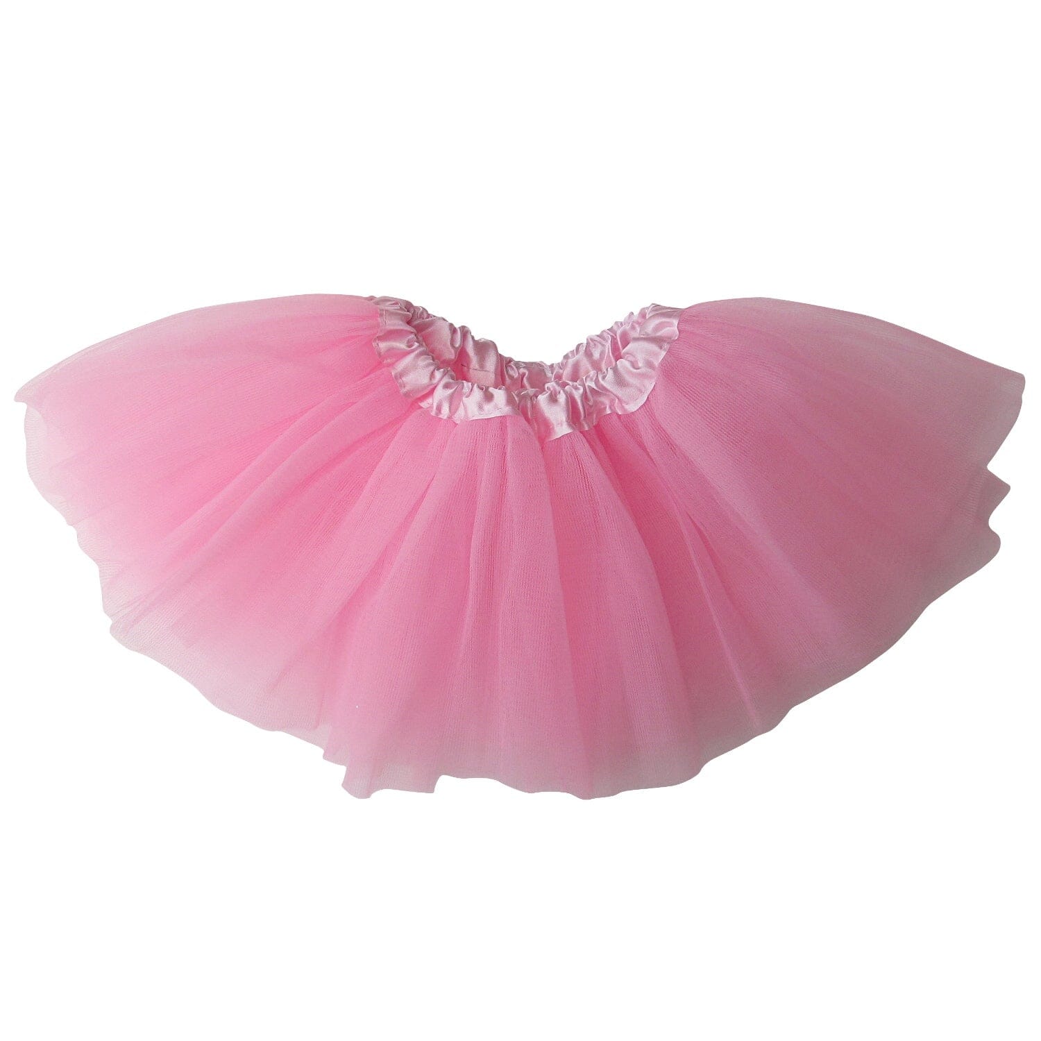InfPinkm Pink Baby Infant Tulle Tutu Skirt Baby Size 5 Layer Basic Ballet Tutu - Image 1