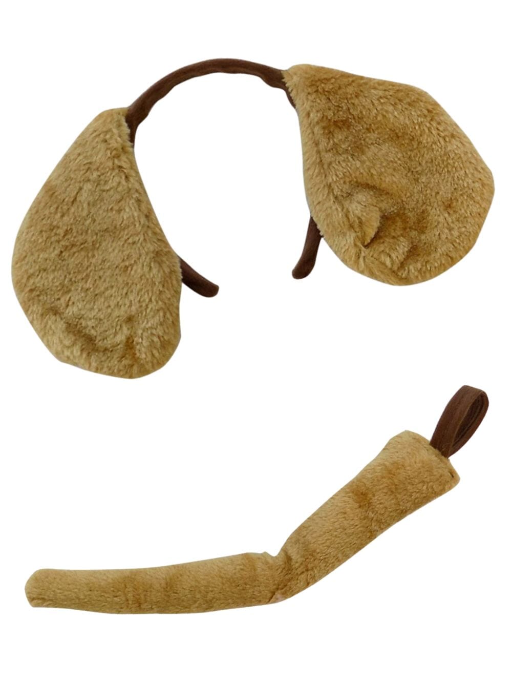 PuppyHeadbandTail Puppy Headband Ears & Tail, Kid or Adult Size Costume Accessories Individual or Wholesale Bulk Multipack - Image 1
