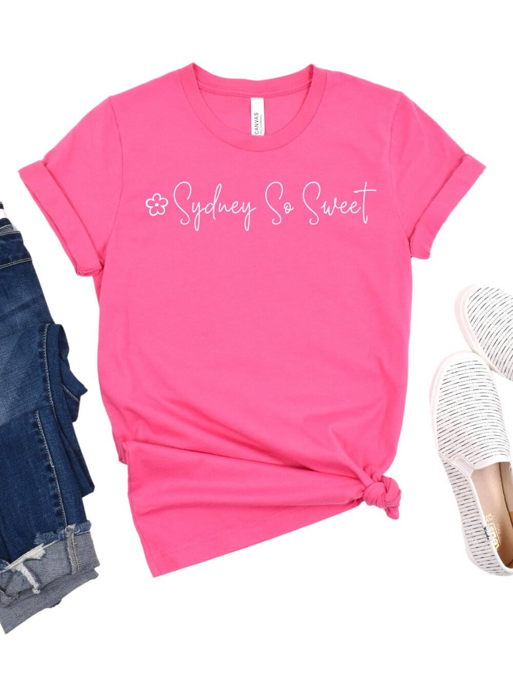 SSSCharityPink Sydney So Sweet Official T-Shirt Unisex Jersey Short Sleeve Tee - Image 1