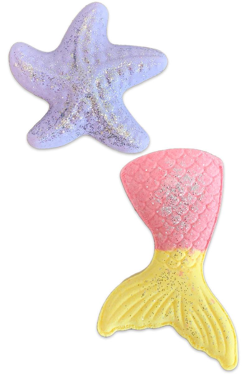 Seashell-Bath-Bombs Underwater Glitter Bath Bombs - Many Styles! - Image 1