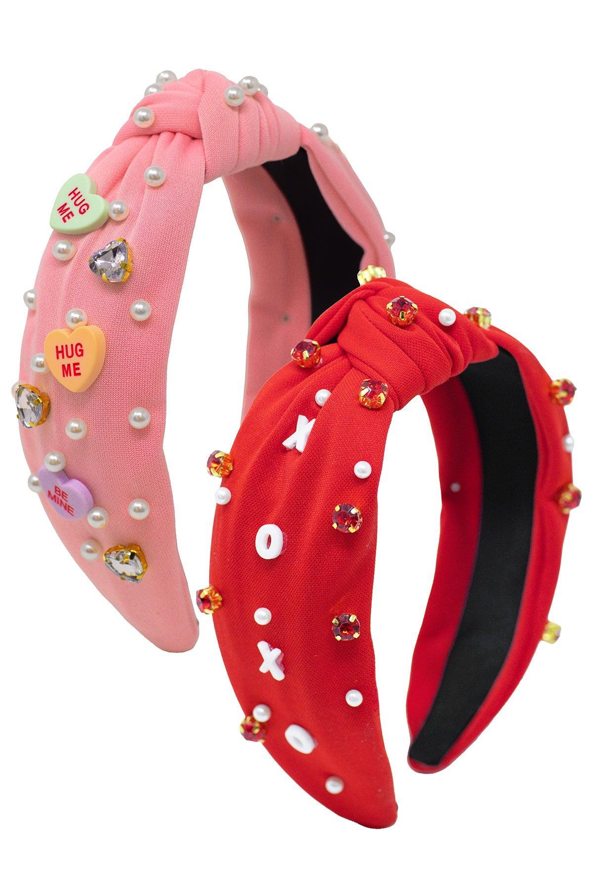 ValentinesHeadbands Valentine's Gemstone Headband - Image 1