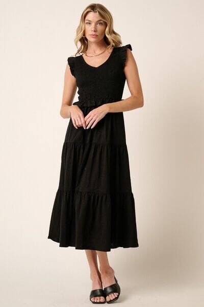 bba476db-7989-4d81-bb3b-65247fd09680-Min Mittoshop Smocked Ruffled Tiered Midi Dress - Image 1