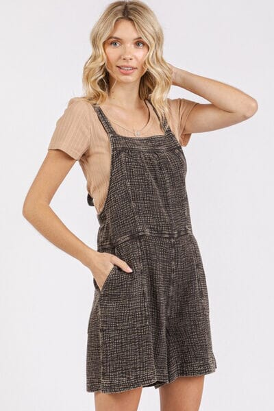 fd9e7bae-8e7f-4992-9667-ef5b05845c87-Min Mittoshop Textured Knotted Wide Strap Overalls - Image 1